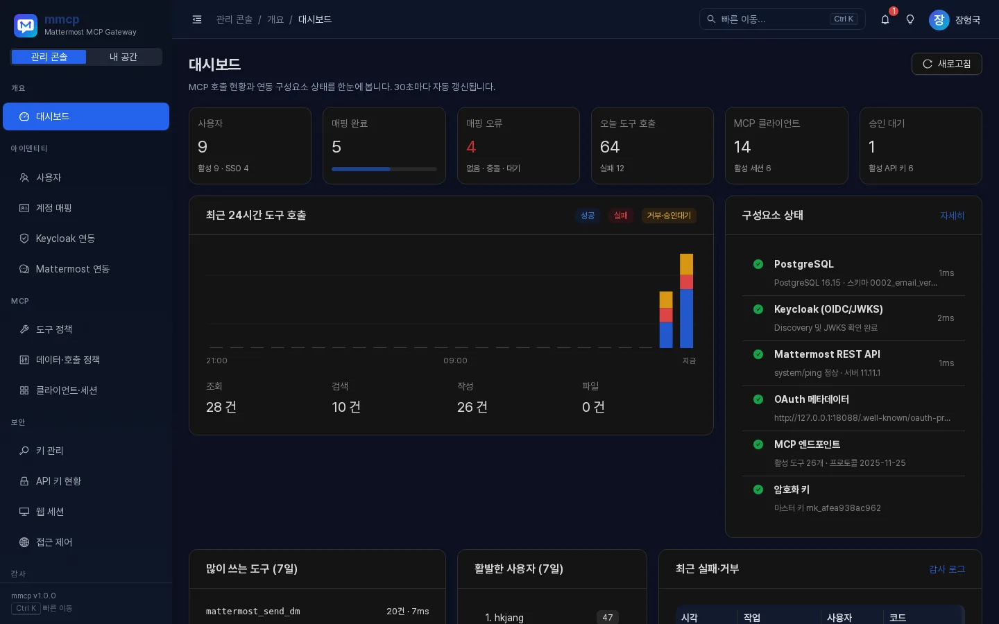 다크 모드